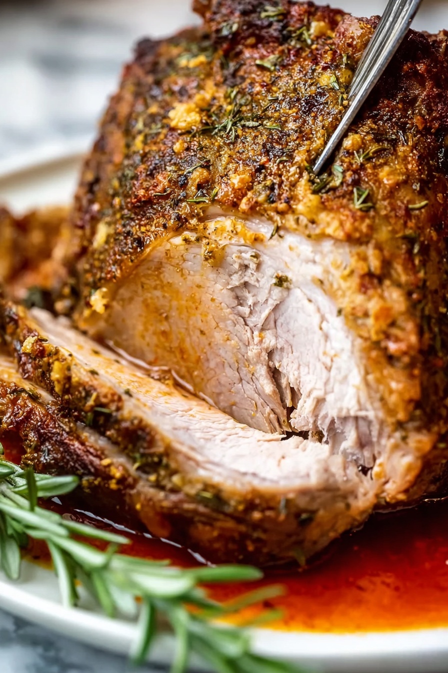 Garlic Herb Chicken - Serving Suggestion