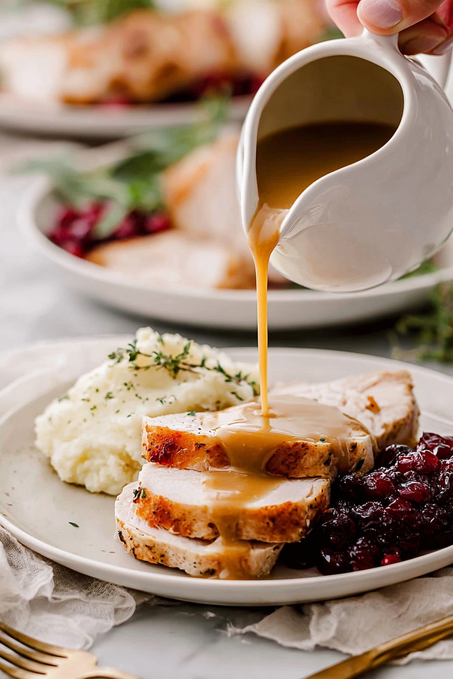 Bourbon Maple Turkey - Serving Suggestion