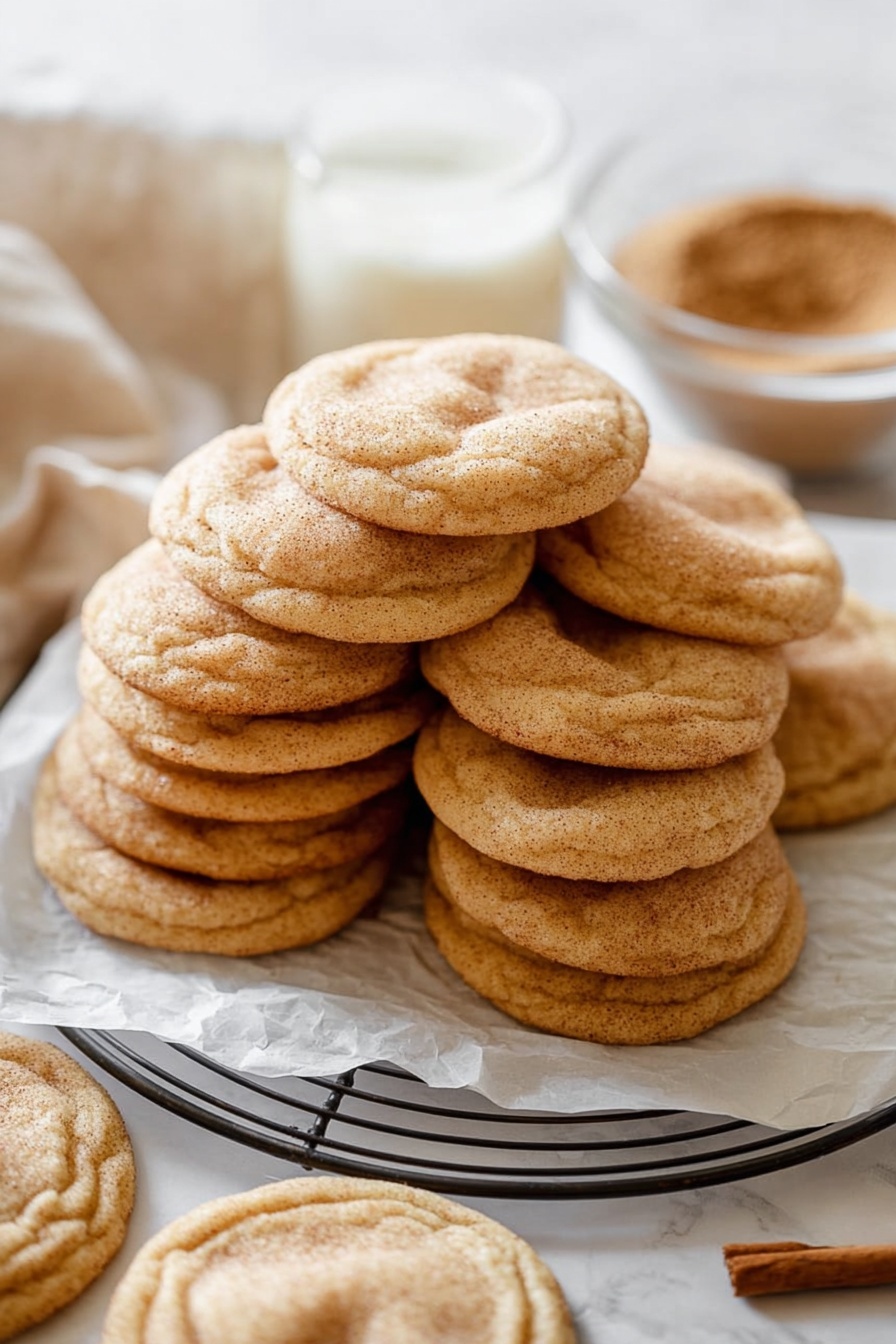 chewy snickerdoodles - Serving Suggestion